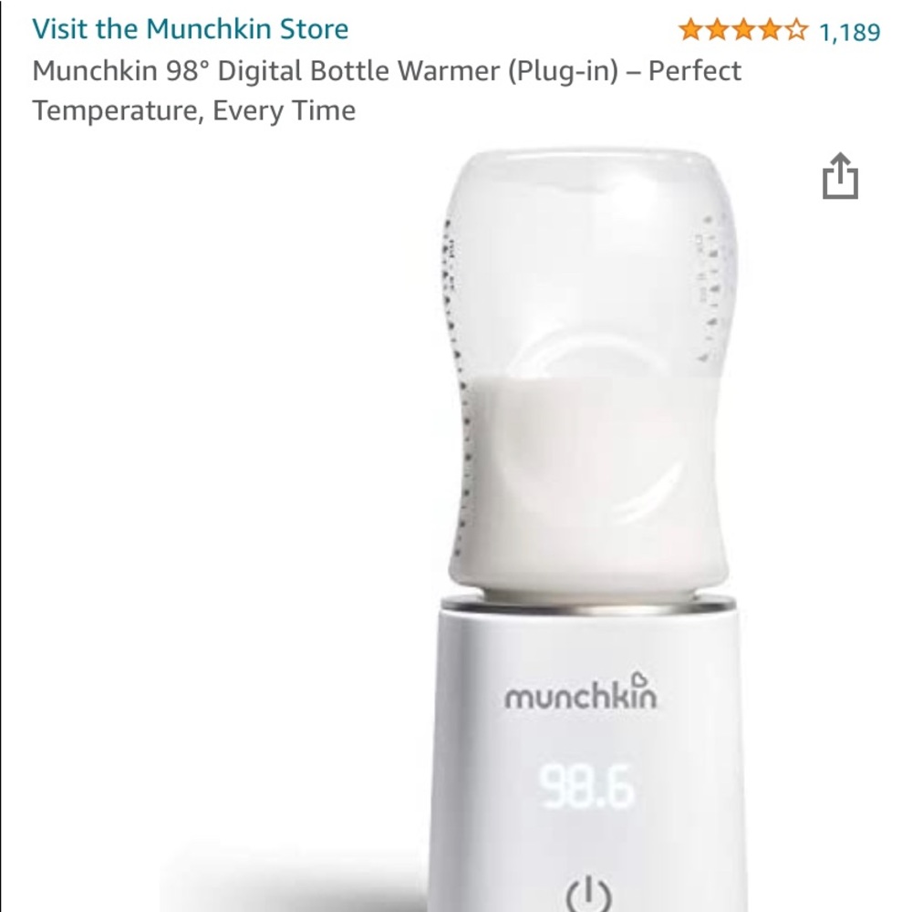 Baby bottle warmer